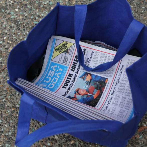 Back to the Future Day Newspaper Replicas